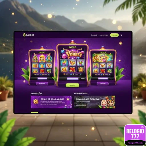 relogio777.com Interface