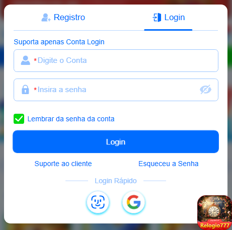 Recompensas VIP relogio777.com
