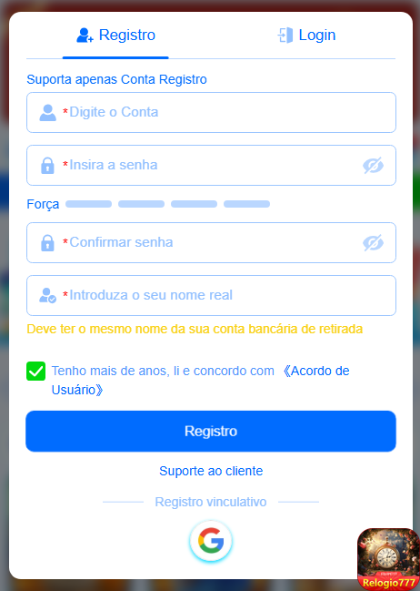 Segurança relogio777.com